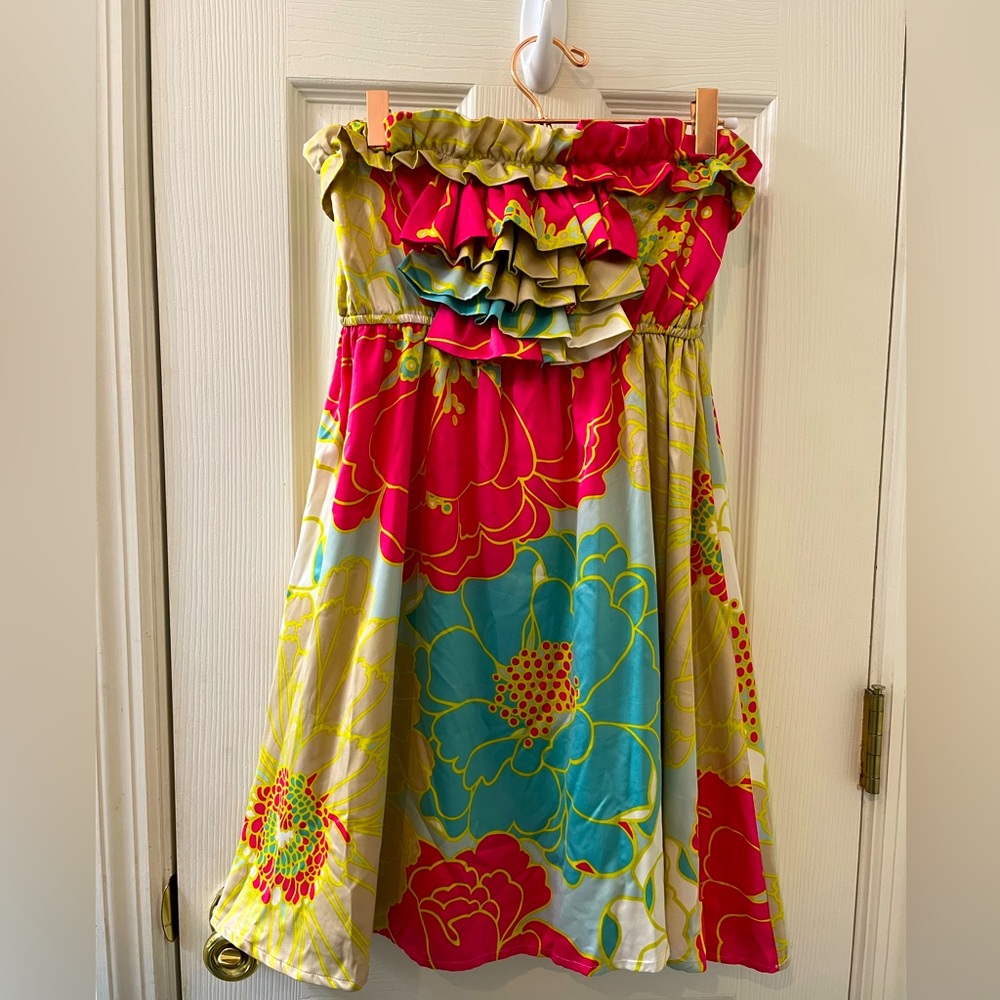 Judith March size: small mini ruffle dress